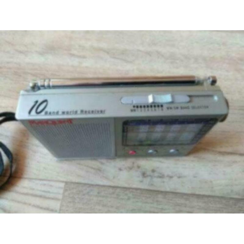Wereldontvanger transistor radio 10 band