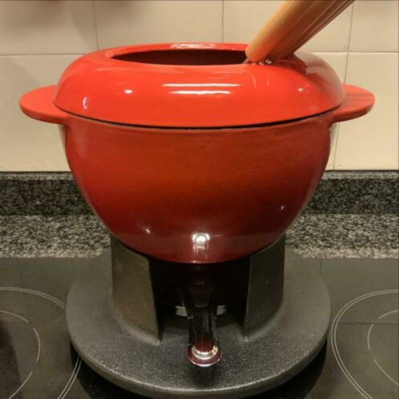 Le creuset ? fondue set stel nieuw