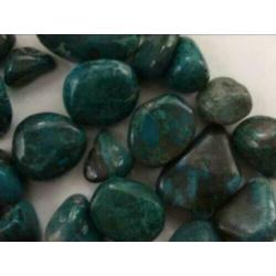 5 sets edelsteen: chrysocolla malachiet shattukite azurite