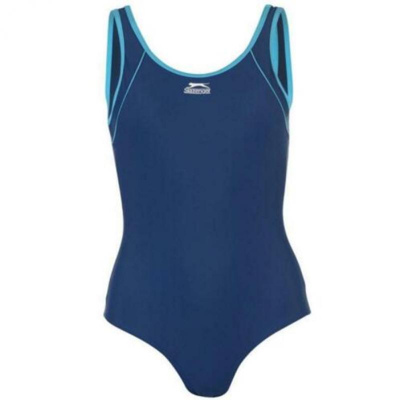 Corrigerend badpak Slazenger blauw 36 38 40 42 44 46 48 50