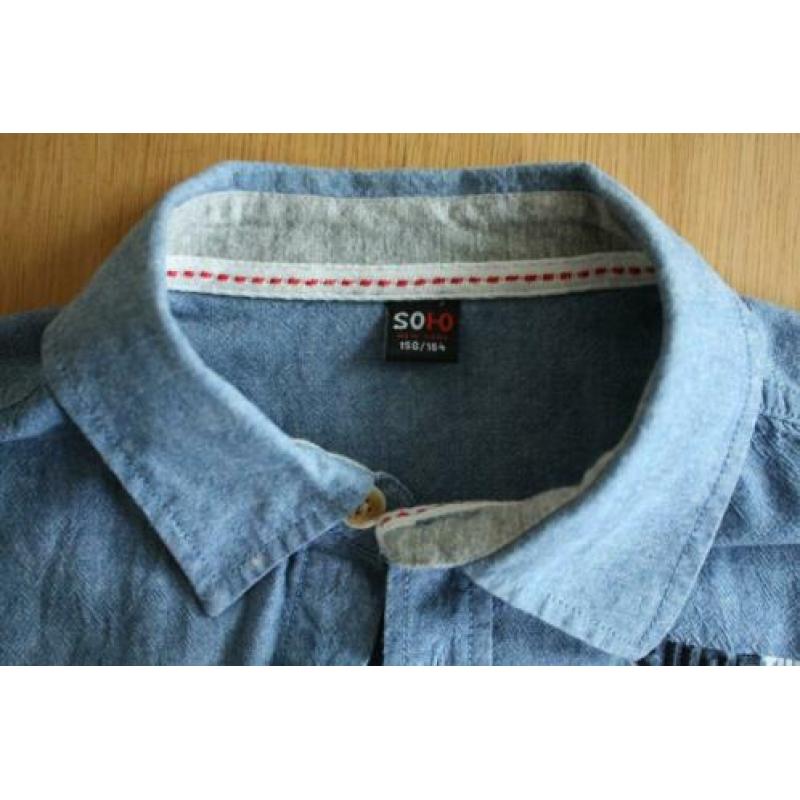 Mooi jongens jeans blouse