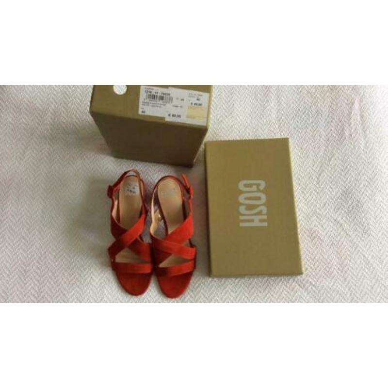 Gosh nieuwe leren zomerschoenen in maat 40 nieuw 89,95