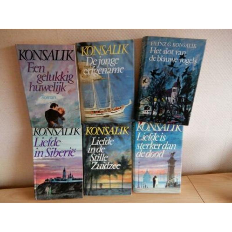KONSALIK Boeken