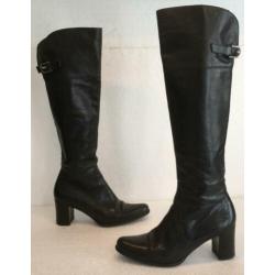 Via vai, design hoge dames laarzen, zwart, maat 37