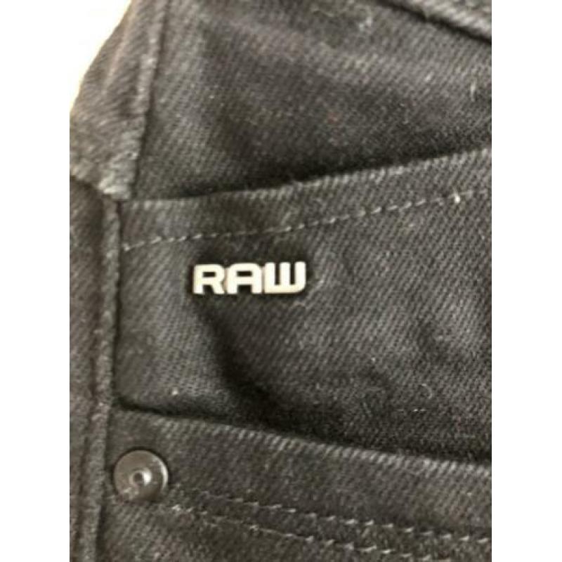 Gstar broek maat 26 lengte 32. Zwart