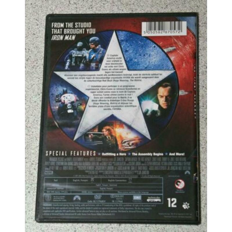 Captain America. The first Avenger.