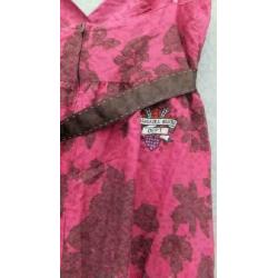 DEPT cerise/bruin tuniek mt M