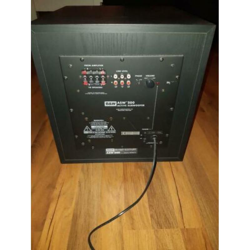B&W ASW 500 subwoofer