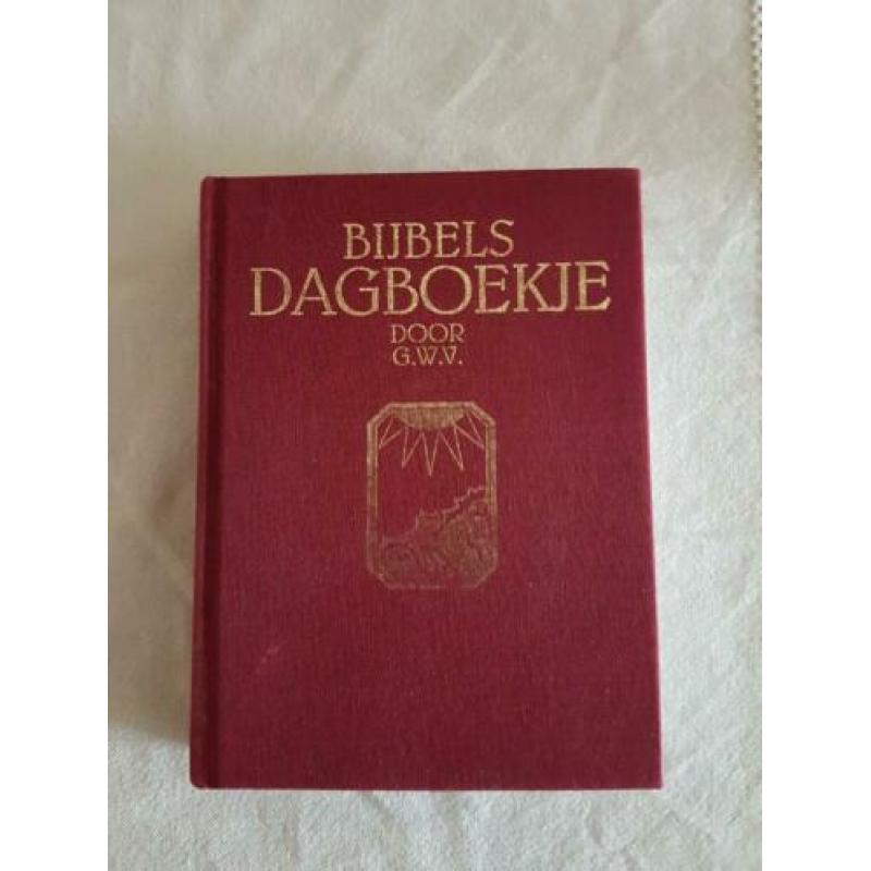 Bijbels dagboekje door GWV