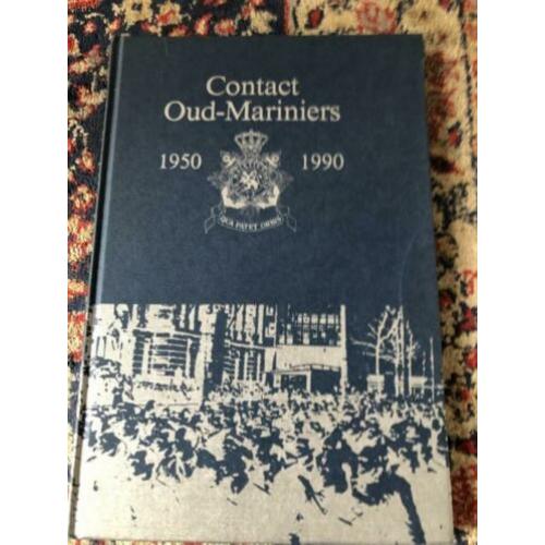 Contact Oud-Mariniers 1950 - 1990. Hardcover, 92 blz. met f