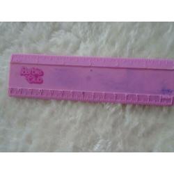 barbie spiegel 1986, barbieclub liniaal, boekenclub sticker