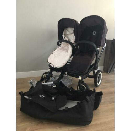 Bugaboo Donkey duo mono wagen All black