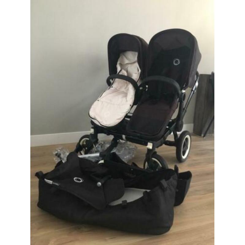Bugaboo Donkey duo mono wagen All black