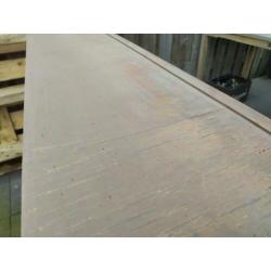 Houten wijnrek 110 breed 95 hoog