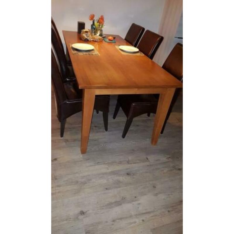 Eettafel bureau buro Maple=Esdoorn werkbank