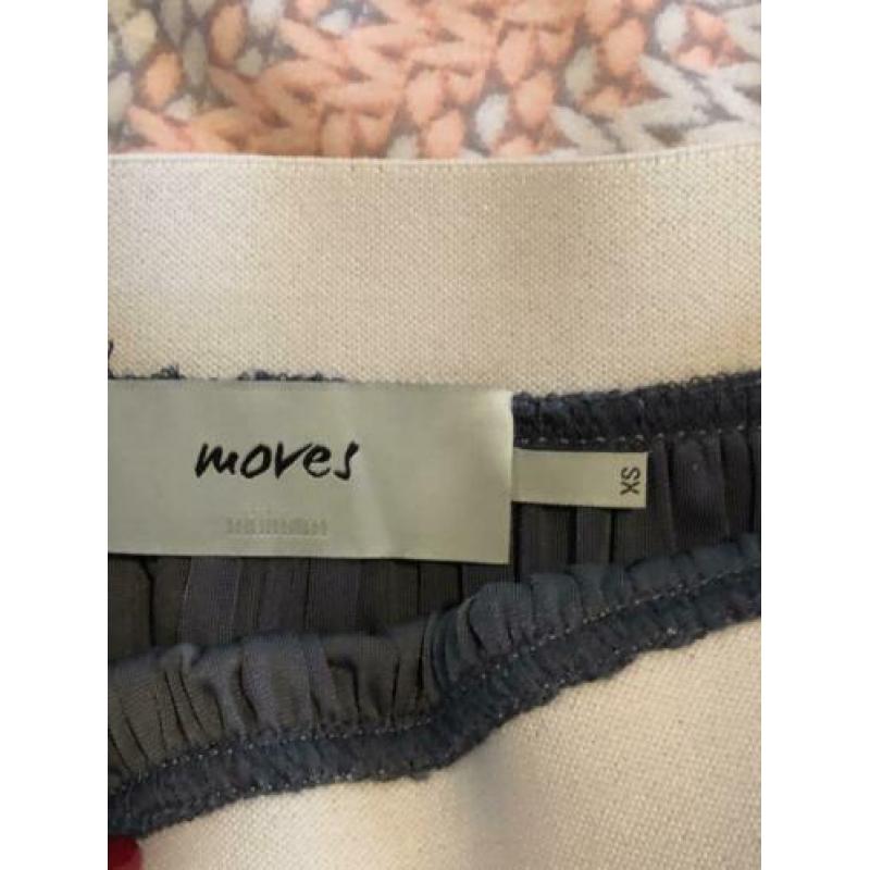 Blauwe rok van Moves, maat xs