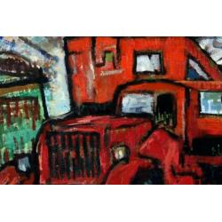 Schilderij van Jan Meijer, Nederlandse kunstenaar van 1964