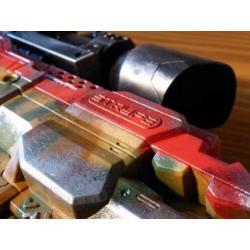 Nerf stryfe speelgoed pijltjes geweer. Custom made. Sniper.