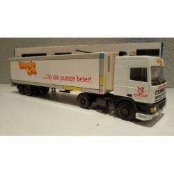 DAF 95 + koeltrailer van Echtelt / Carnaby Lion Car 1/50