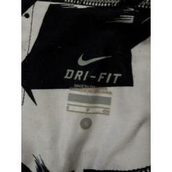 Nike legging maat s zwart wit