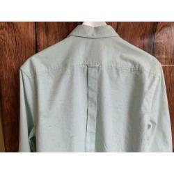 Zgan gaaf mint groen overhemd van Ben Sherman (Maat M)