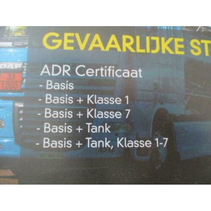 Boek ADR Gevaarlijke stoffen 2020 + examen oefenboek