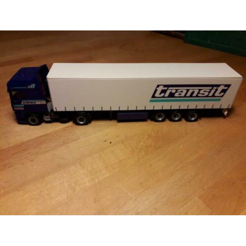 Te koop nieuwe DAF XF Transit Zevenaar. 1:87. ZEER ZELDZAAM.