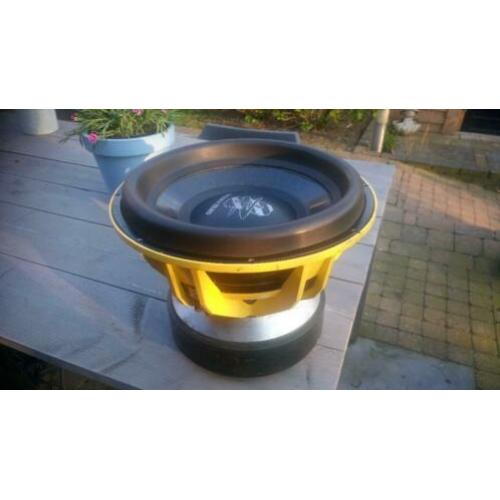 Ground Zero Plutonium 15 Extreme 10.000wRMS MONSTER B2 audio
