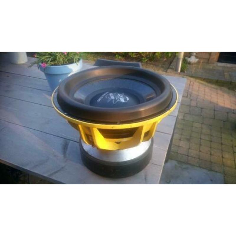 Ground Zero Plutonium 15 Extreme 10.000wRMS MONSTER B2 audio