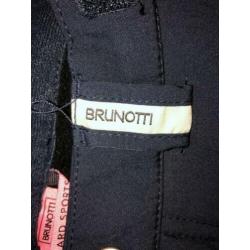 Brunotti skibroek zwart softshell maat 164/ of xs dames