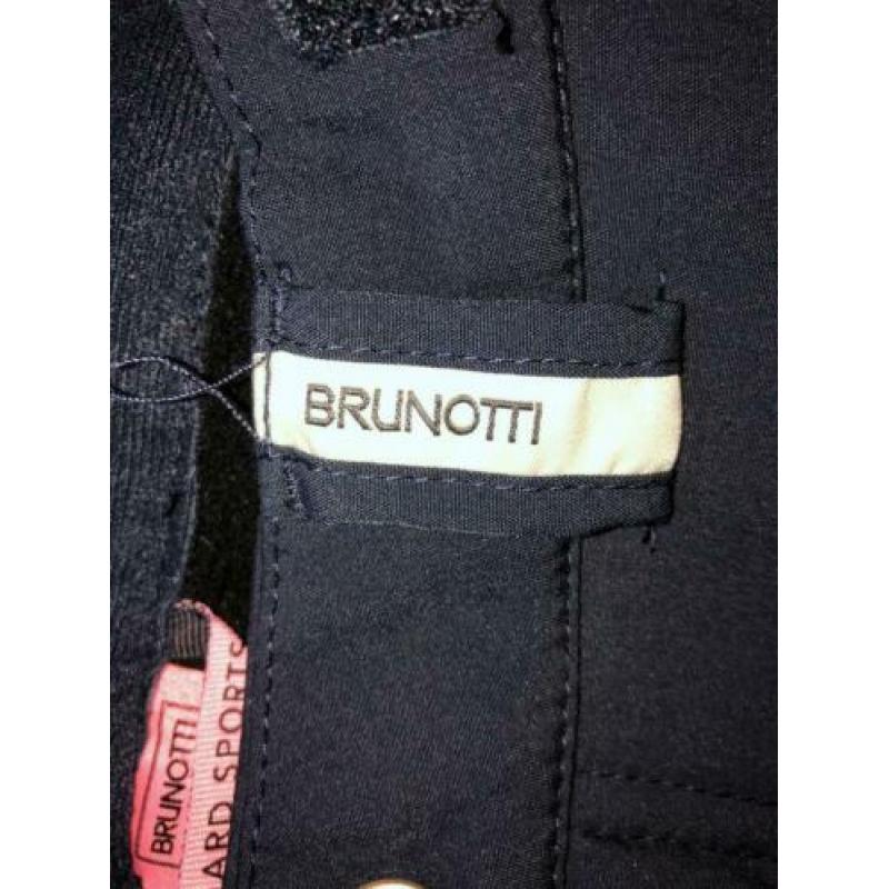 Brunotti skibroek zwart softshell maat 164/ of xs dames