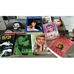Diverse Elvis Presley boeken, zie omschrijving....