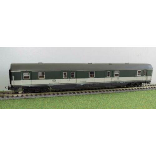 Lima Wagon DB - Deutsche Bundespost (Groen/Wit) – 1:87