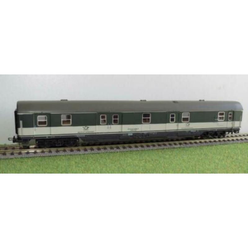 Lima Wagon DB - Deutsche Bundespost (Groen/Wit) – 1:87