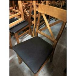 Crossfix eetkamer stoelen, meer dan 50 stuks, partij