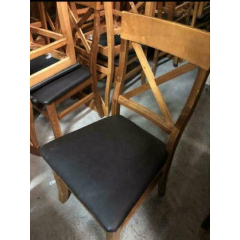 Crossfix eetkamer stoelen, meer dan 50 stuks, partij