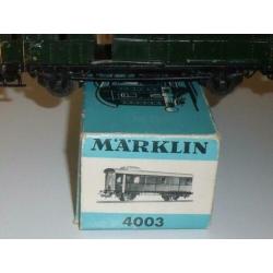 marklin 2x wagon o v p