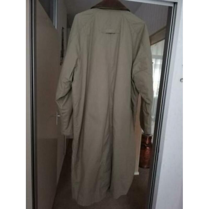 Lange heren jas /trenchcoat