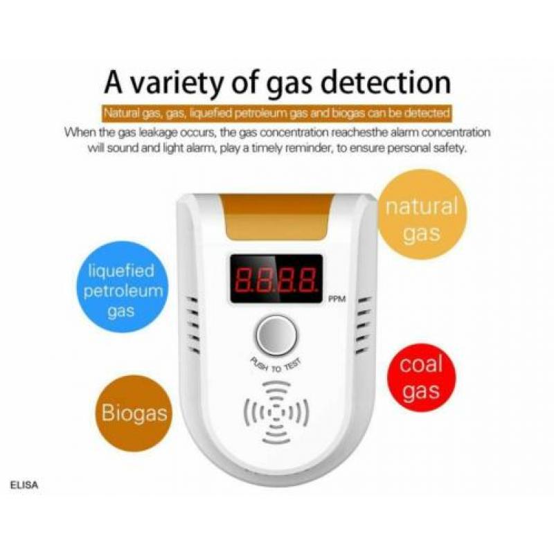 Gasalarm detector 230V camper/caravan/thuis