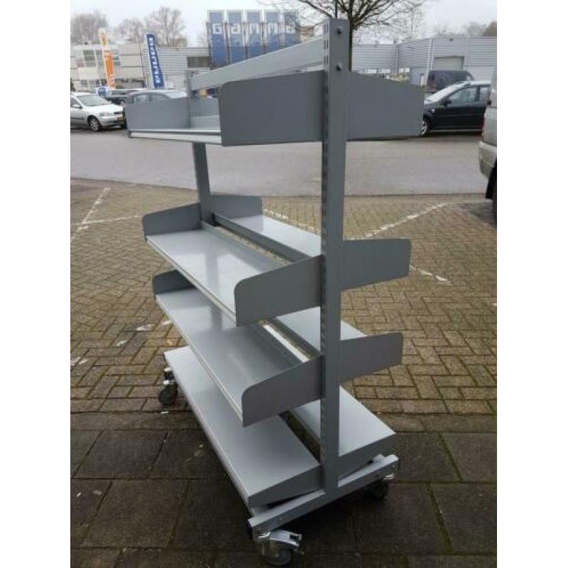 Magazijnwagen /winkeldisplay Magazijnstelling