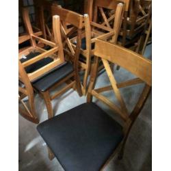 Crossfix eetkamer stoelen, meer dan 50 stuks, partij