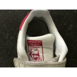 Adidas stan smith maat 21 UK 5K wit roze sneakers sneaker