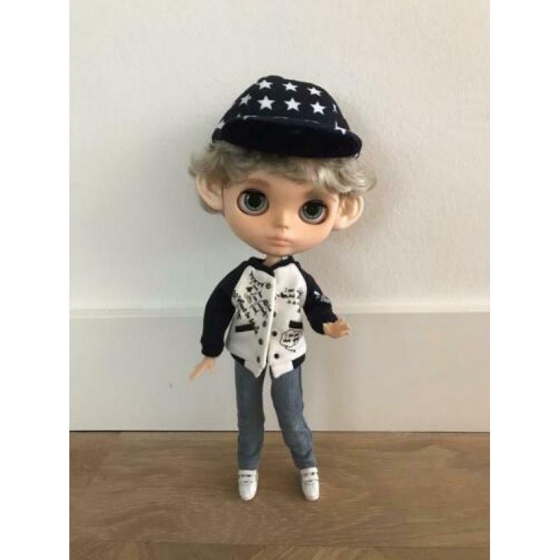 Blythe custom pop doll jongen boy