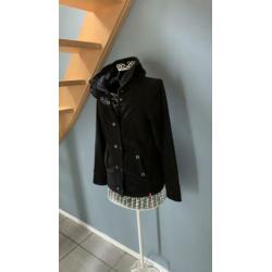 Mooi zwart EDC vest jas maat M