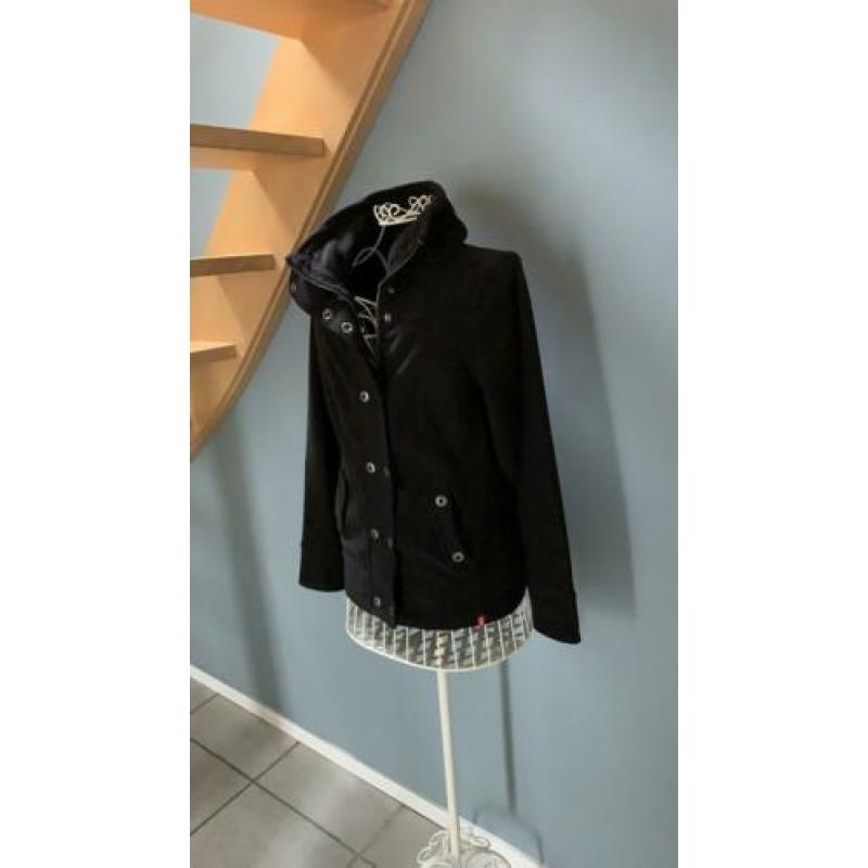 Mooi zwart EDC vest jas maat M