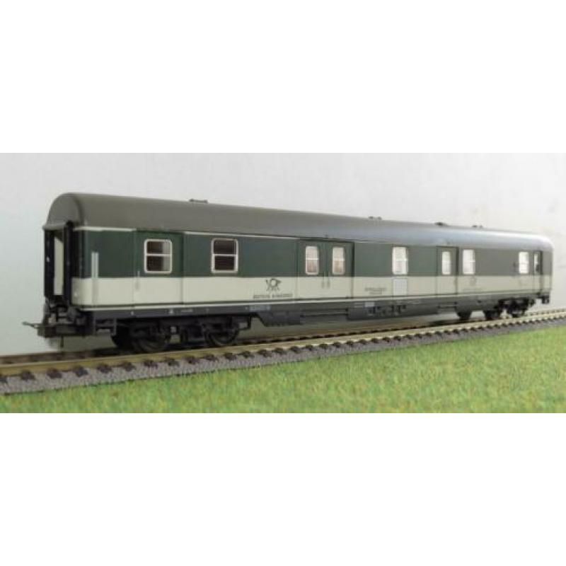 Lima Wagon DB - Deutsche Bundespost (Groen/Wit) – 1:87