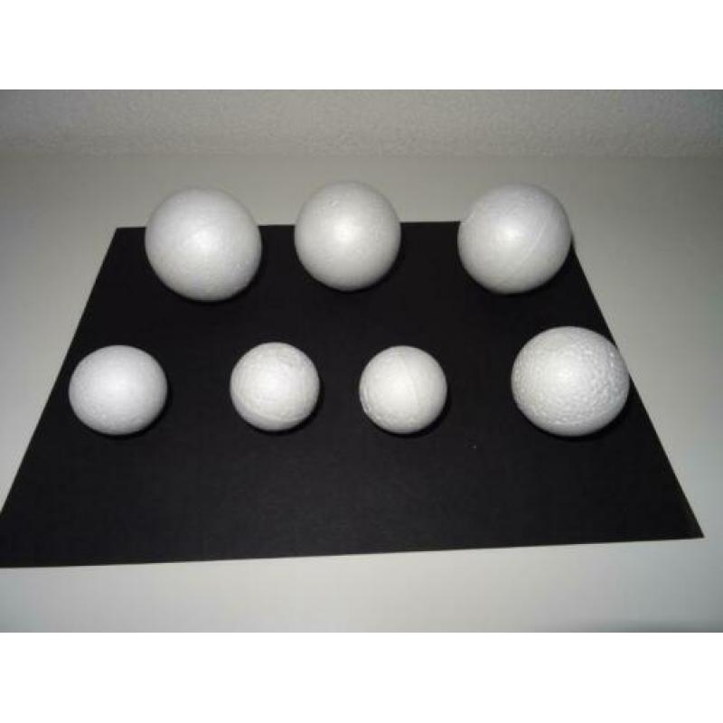 HOBBY - diverse POLYSTYREEN-vormen 17 stuks (NIEUW)