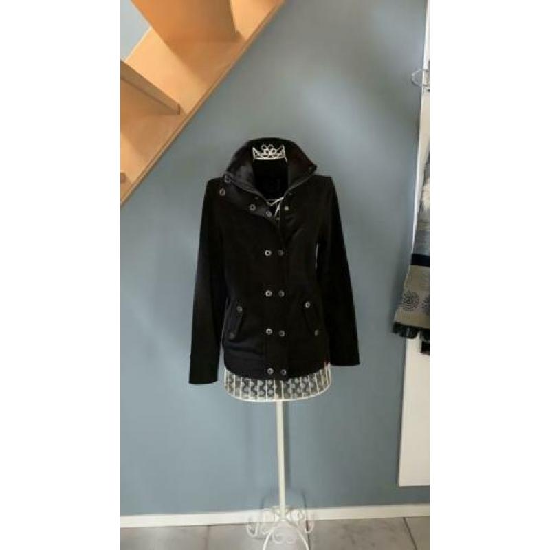 Mooi zwart EDC vest jas maat M