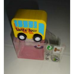 Santoys massief houten speelgoed Santa Tour “Nieuw” 2 stuks.
