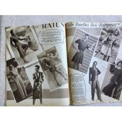 Retro Modeblad jaren 30 vintage modebladen vintage patronen